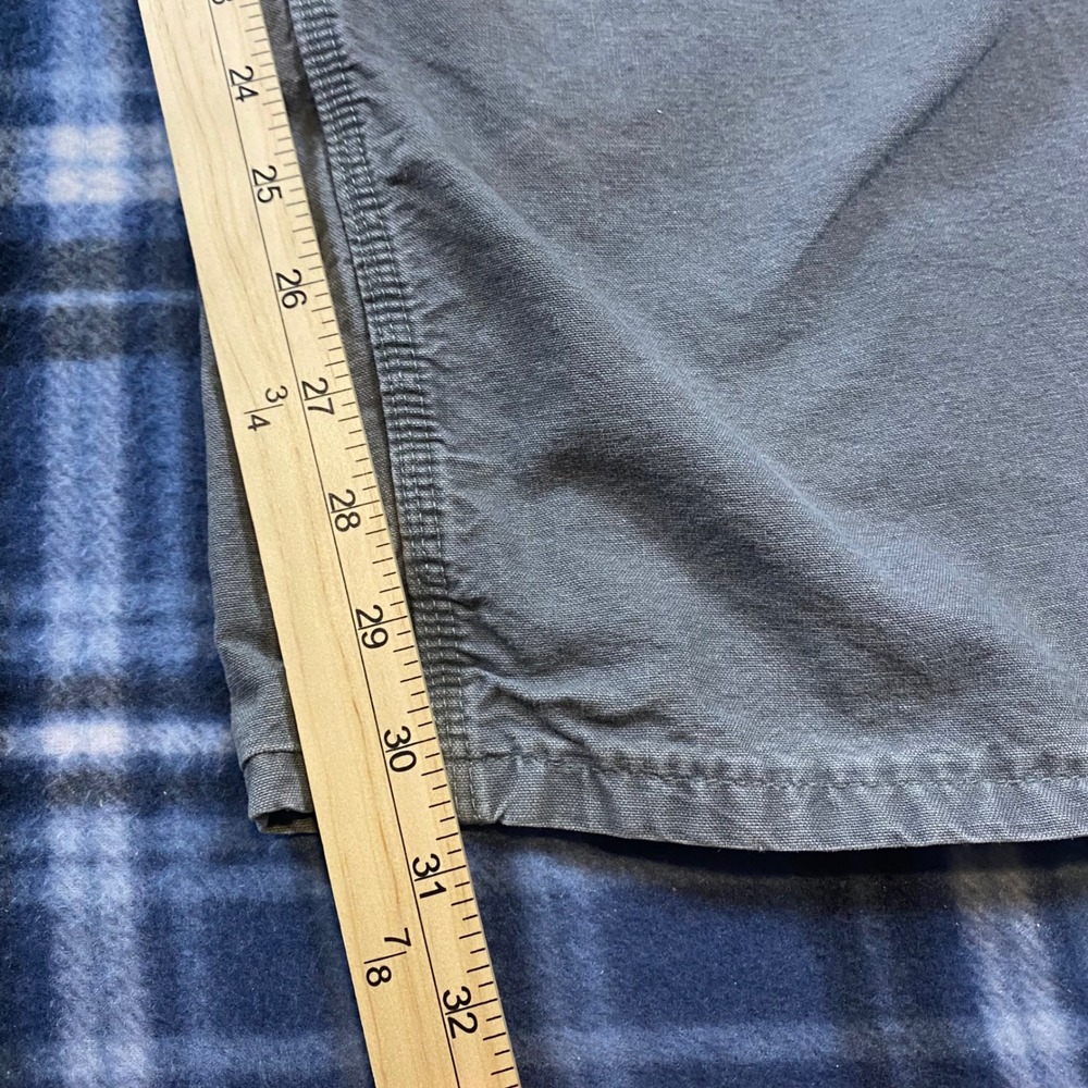 Carhartt Mens Loose Fit Carpenter Pants‎ Gray Utility Workwear Distressed 38x30 - Picture 5 of 7